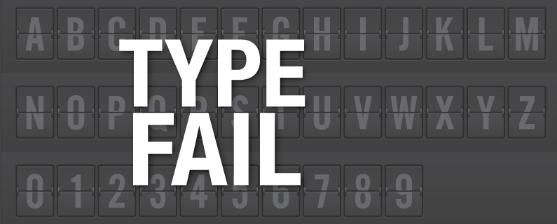 3 Tips to Avoid a Typeface Disaster